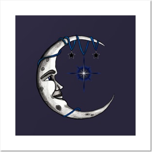 Man in the Moon Posters and Art